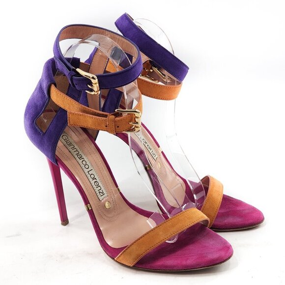 GIANMARCO LORENZI Double Ankle Strap Sandals - Picture 5 of 9